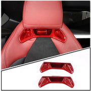 Toyota Supra MK5 A90 Seat Back Trim Covers 2019 - 2022 (Set of 2) product image 5